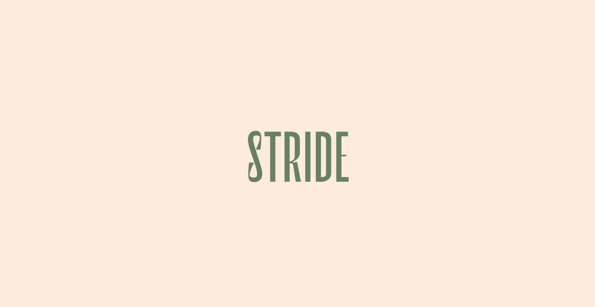 STRIDE luxury footwear preloader and smooth view transition architecture
